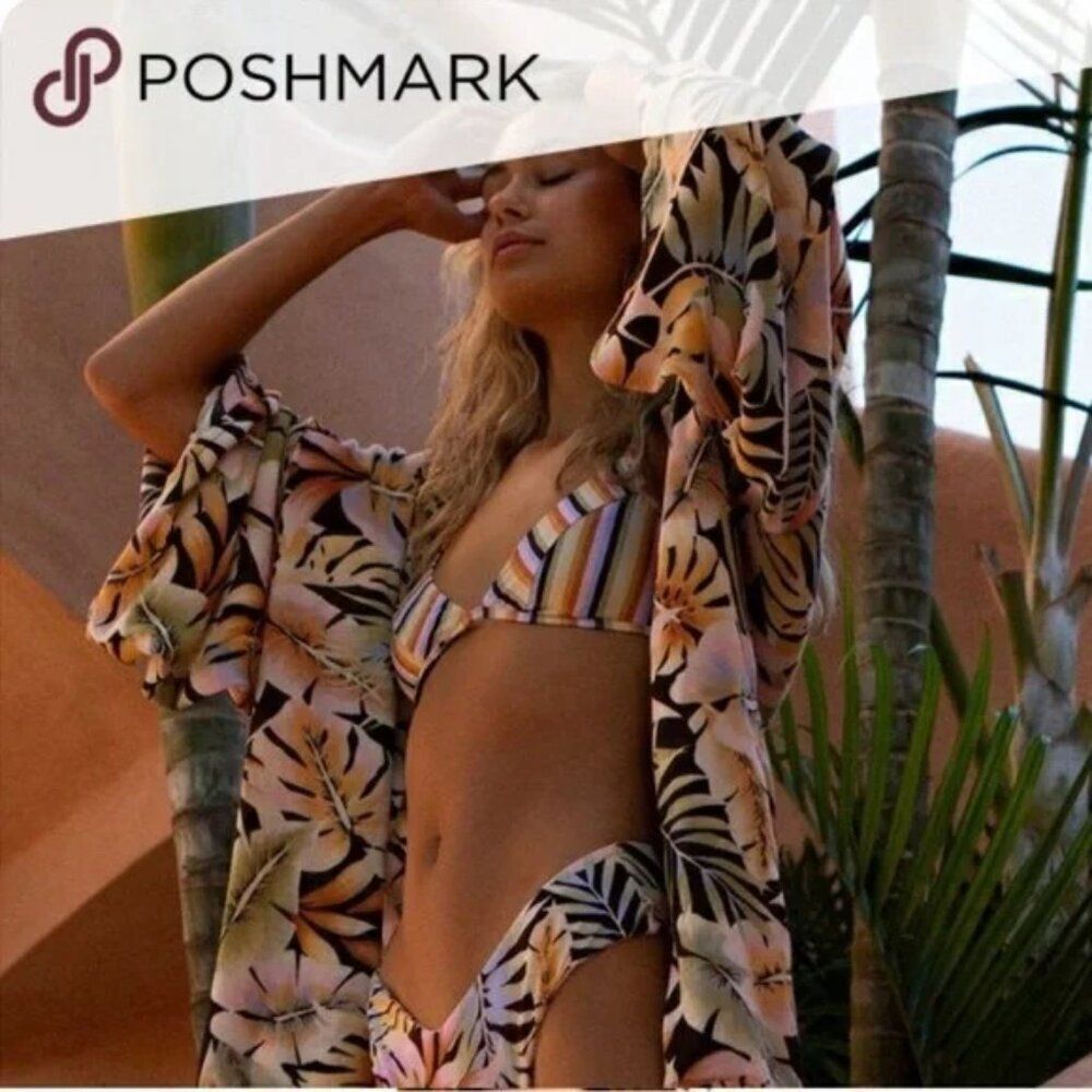 🌴BILLABONG🌴 'Parisian Nights' Kimono Cover Up - [Size S/M]